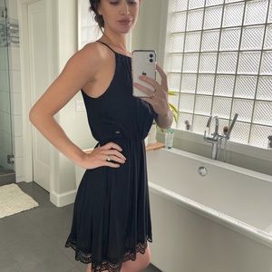 Black summer dress. Never worn.